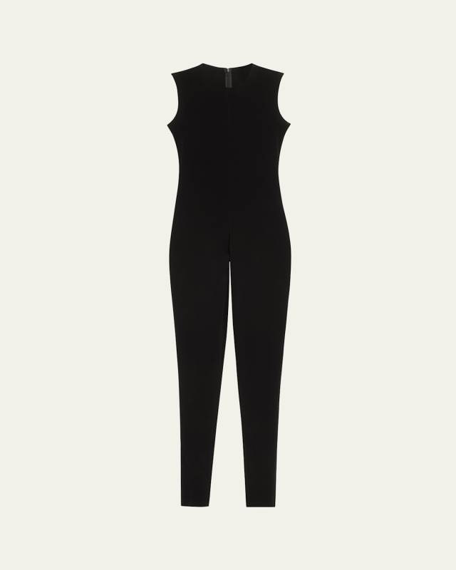 Sleeveless Footie Catsuit